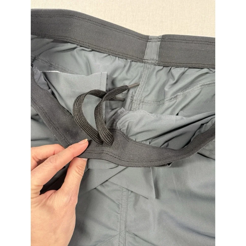 Paskho Balloon‎ Pants Serene Joggers Sz L Gray Relaxed Boho Travel Athleisure